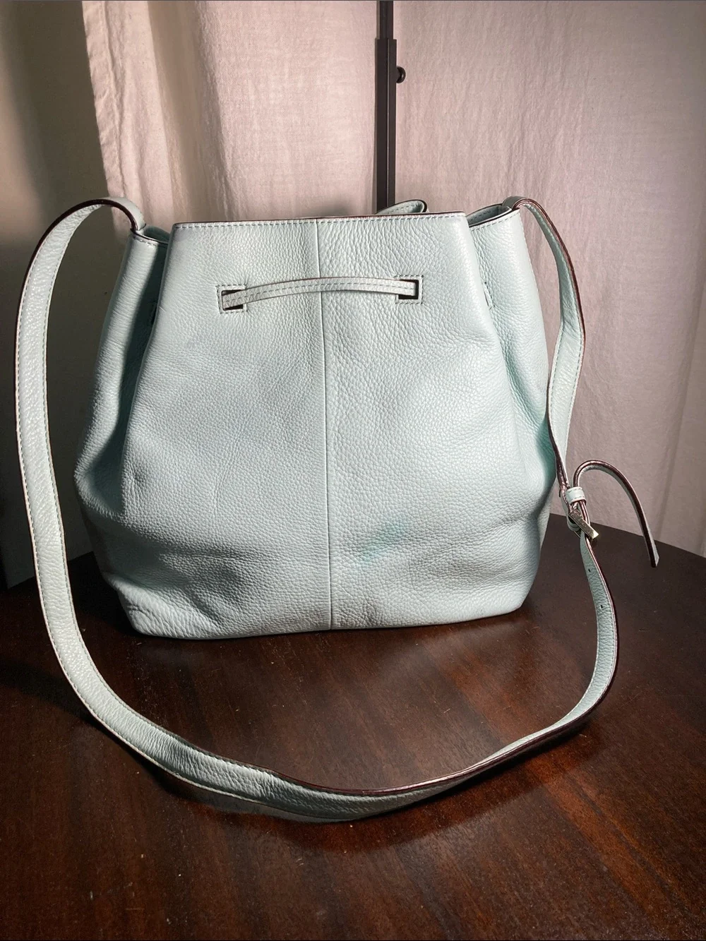 Kate spade Leather Drawstring Bucket Bag
